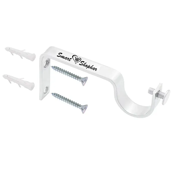 Single_Curtain_Support_Lara_Stainless_steel_Silver_Pack_of_6