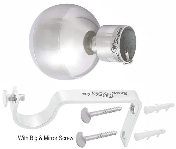 Curtain_Bracket_Rex_90_Stainless_steel_Silver_Pack_of_2