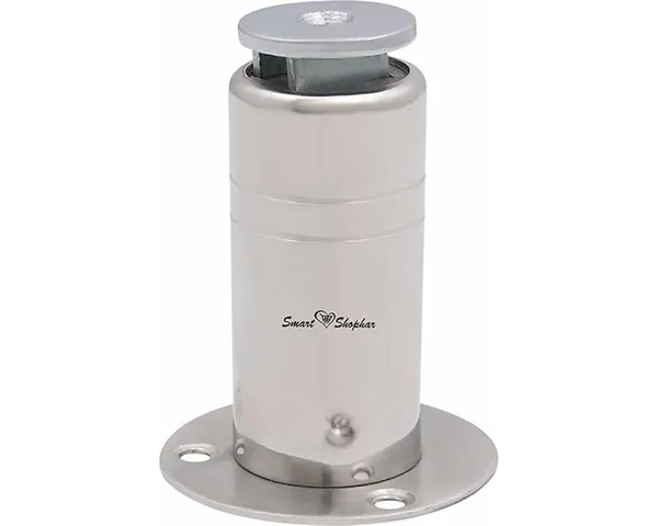 Durable_Stainless_Steel_Round_Door_Magnet_|_3_Inch_|_Silver_|_Pack_of_4_|_Strong_Magnetism_|_Door_Accessories