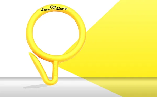 Curtain_Ring_Nemani_Plastic_Yellow_Pack_of_6