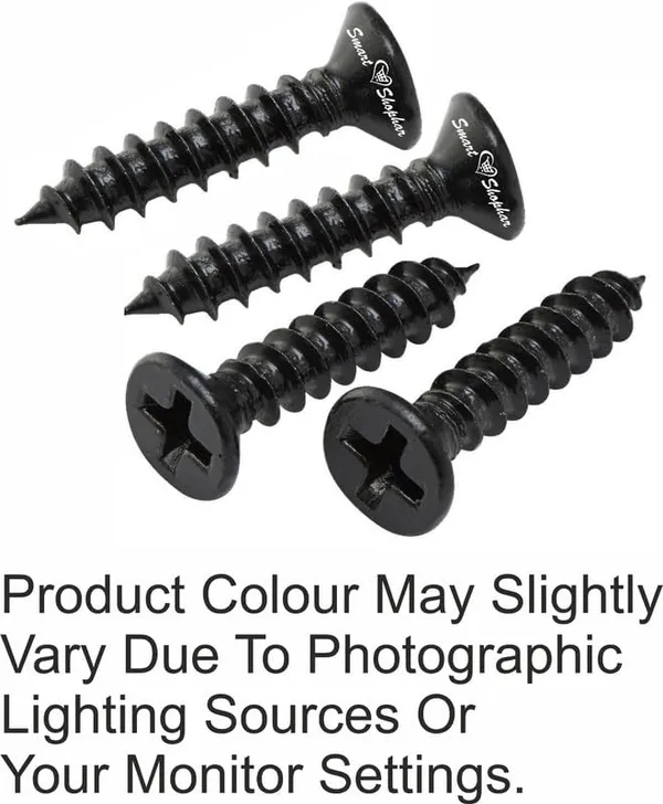 (Pack_of_50)_Steel_Phillips_Flat_Head_Sheet_Metal_Screws_Black_Oxide