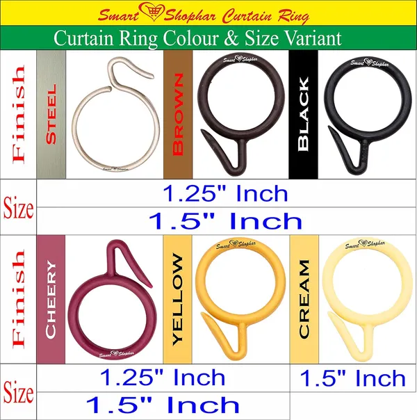 Curtain_ring_Supreme_Steel_Silver_Pack_of_12