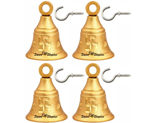 Decorative_Bell_Jingle_Zinc_Gold_Pack_of_4