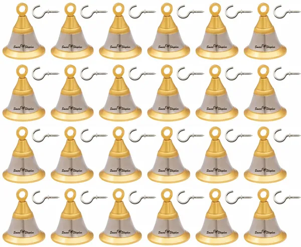 Decorative_Bell_Jingle_Zinc_Gold_Silver_Pack_of_24