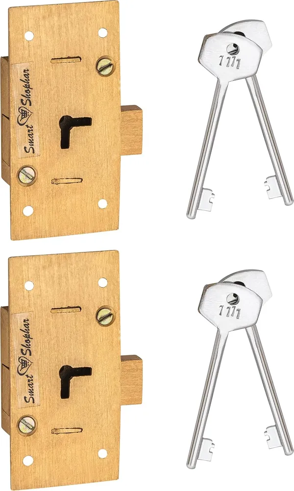 Wardrobe_Lock_Xylo_Brass_Yellow_Pack_of_2