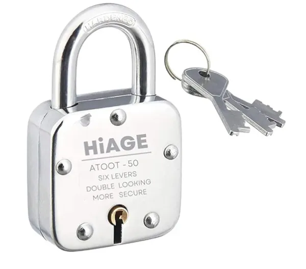 (Pack_of_3)_Padlock_Atoot_Brass_and_Steel_Silver