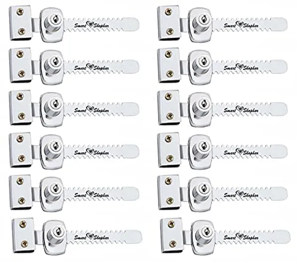 Glass_Lock_Tarmenet_Steel_and_Zinc_Alloys_Silver_Pack_of_12