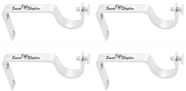 Single_Curtain_Support_Lara_Stainless_steel_Silver_Pack_of_4