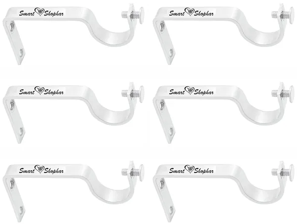 Single_Curtain_Support_Lara_Stainless_steel_Silver_Pack_of_6