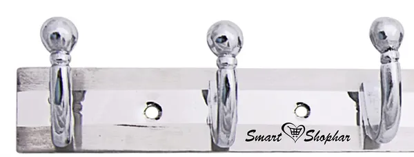 Wall_hook_Ego_Stainless_steel_and_Aluminium_Alloys_Silver_Pack_of_2