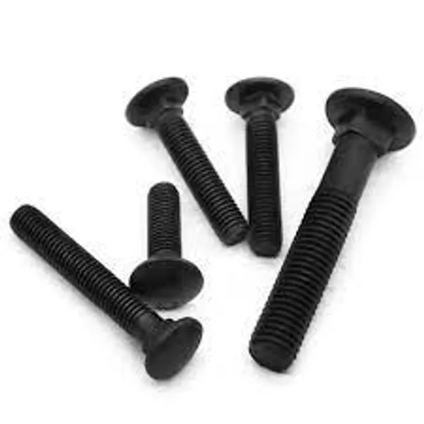 Carriage_Bolts_Flat_Head_With_Nuts_Steel_Black_Antique_Pack_of_50