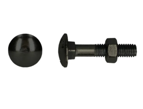 Carriage_Bolts_Flat_Head_With_Nuts_Steel_Black_Antique_Pack_of_50