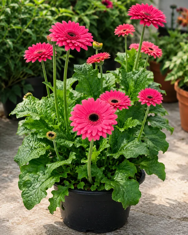 Pretty_Pink_Gerbera_Plant_|_Blooming_Beauty
