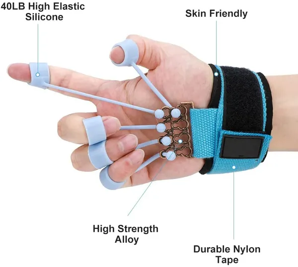 Steel_Hand_Gripper_With_Finger_Exerciser_Strength_Trainer_|_Forearm_and_Finger_Stretcher_|_Gripper_for_Finger_Resistance_Bands_|__Steel_Hand_Grip_40_Kg_Weight_For_Men_and_Women_Arm_Exercise