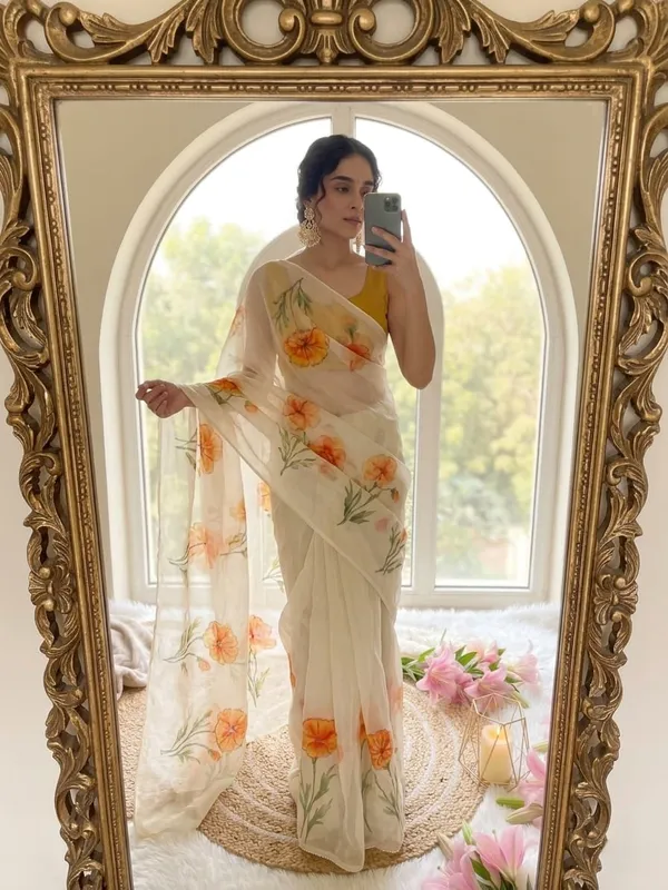 White_Organza_Motiwork_Embroidered_Saree