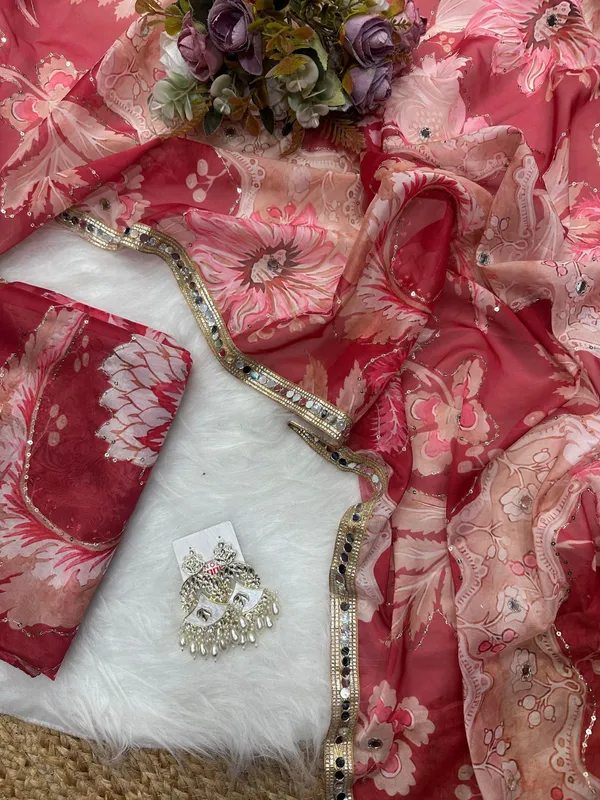 Red_Mirror_Embroidered_Designer_Saree