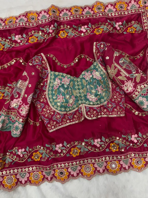 Rani_Traditional_Embroidered_Saree