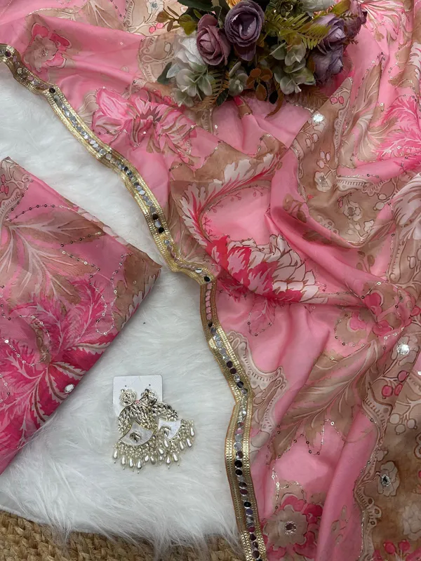 Pink_Mirror_Embroidered_Designer_Saree