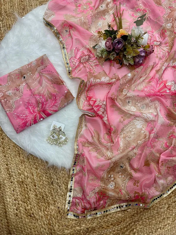 Pink_Mirror_Embroidered_Designer_Saree