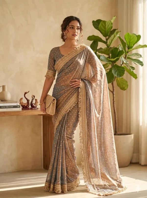Grey_Moss_Butti_Silk_Embroidered_Saree