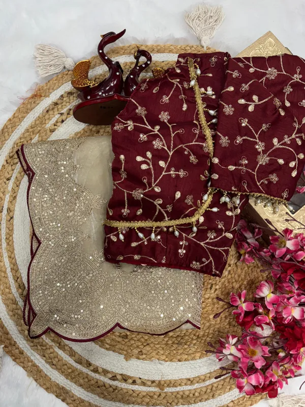 Cream_Satin_Silk_Embroidered_Designer_Saree