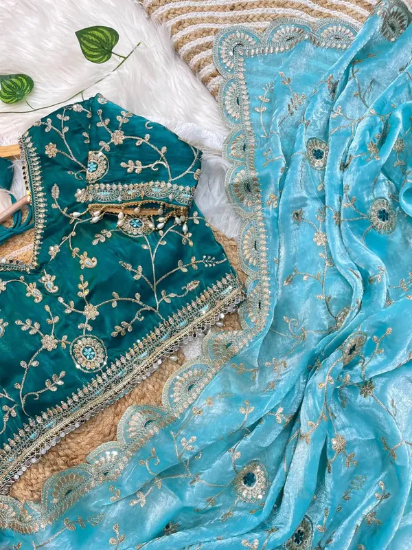 Blue_Space_Silk_Embroidered_Saree
