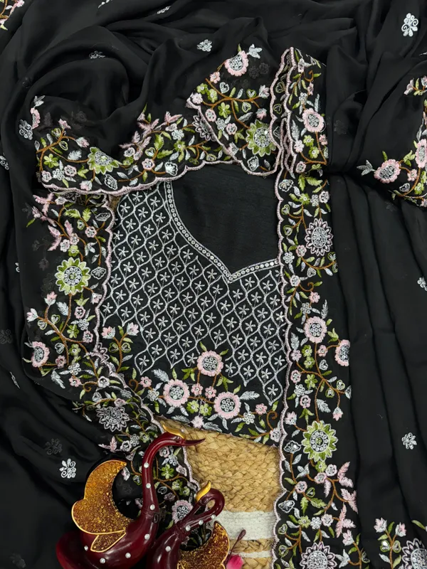 Black_Rangoli_Silk_Embroidered_Designer_Saree