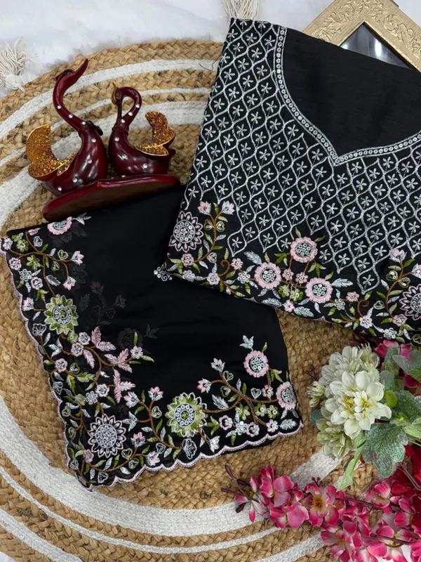 Black_Rangoli_Silk_Embroidered_Designer_Saree