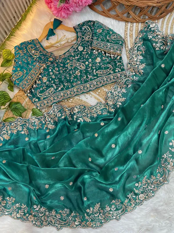 Green_Space_Silk_With_Embroidered_Saree
