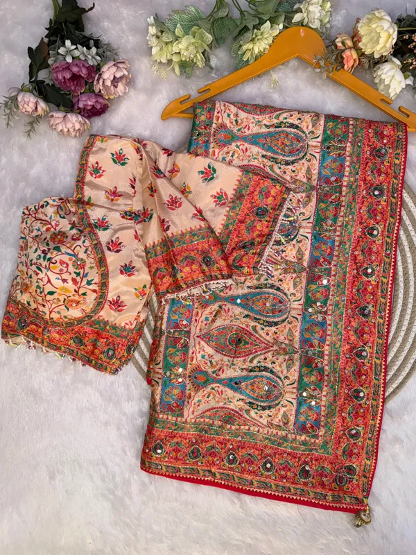 Cream_Chinon_Silk_Embroidered_Saree