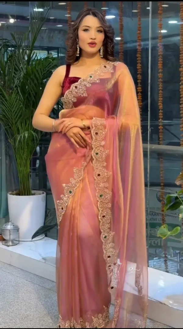 Pink_Dual_Shaded_Mousam_Silk_Designer_Saree