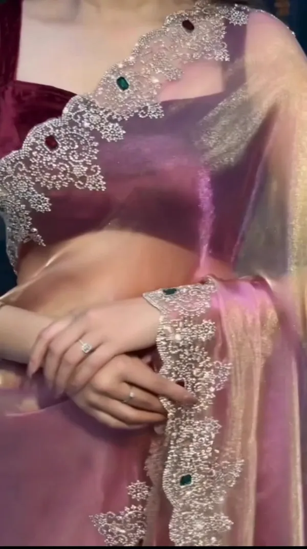 Pink_Dual_Shaded_Mousam_Silk_Designer_Saree