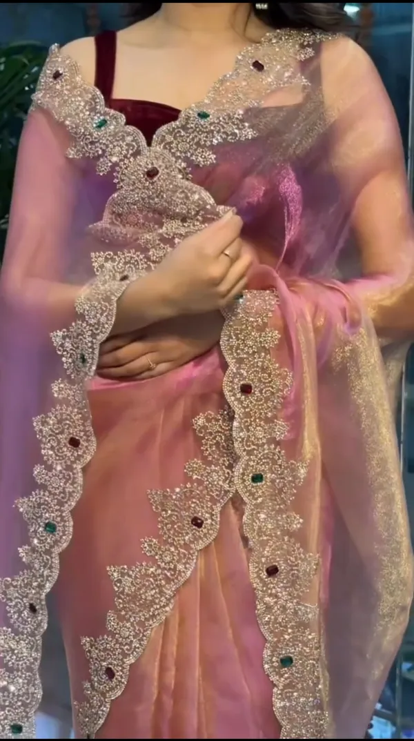 Pink_Dual_Shaded_Mousam_Silk_Designer_Saree