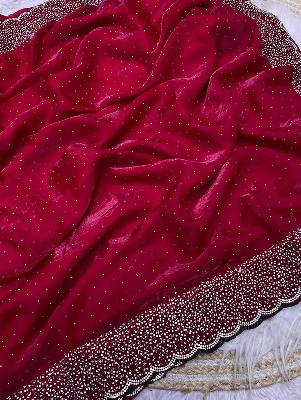 Rani_Shaded_Soft_Silk_Handwork_Designer_Saree