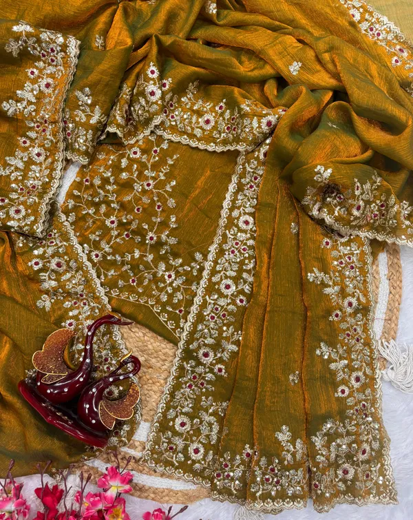 Mehendi_Satin_Chiffon_Silk_Designer_Saree