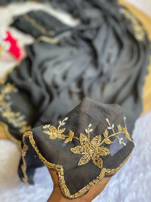 Black_Chocolate_Silk_Handwork_Saree