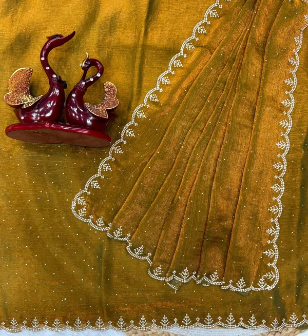 Mehendi_Fendi_Chiffon_Silk_Designer_Saree