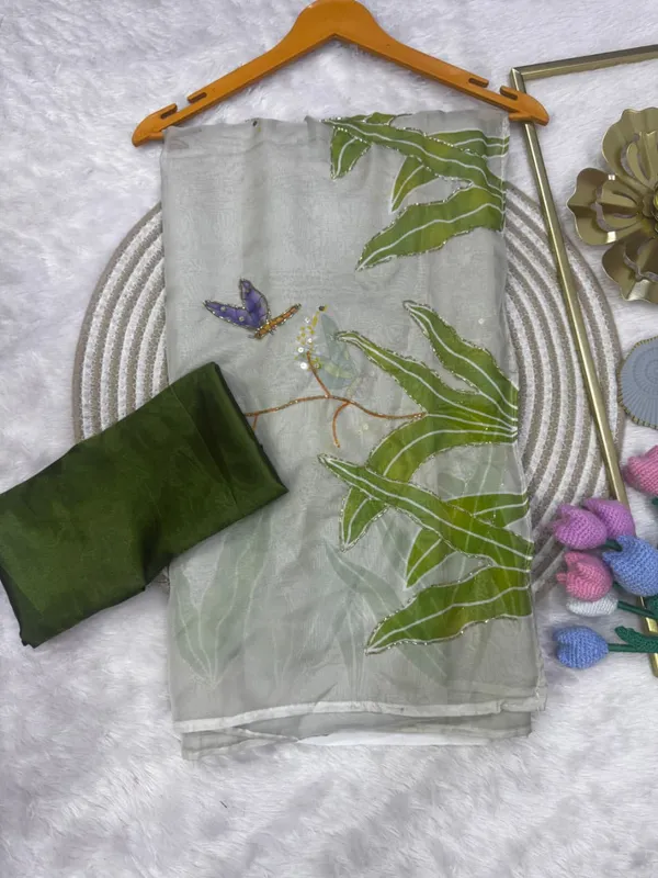Grey_Shaded_Butterfly_Embroidered_Saree