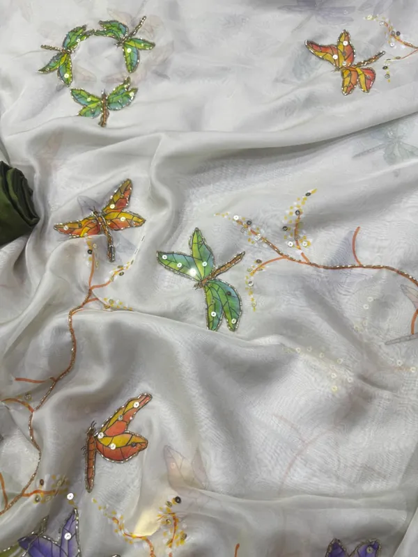 Grey_Shaded_Butterfly_Embroidered_Saree