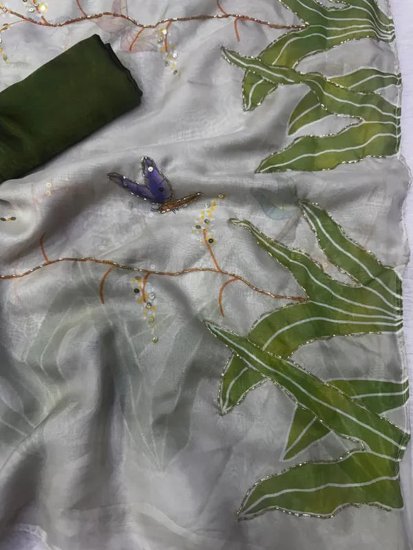 Grey_Shaded_Butterfly_Embroidered_Saree