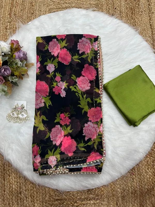 Black_Katdana_and_Beads_Hand-Embroidered_Saree
