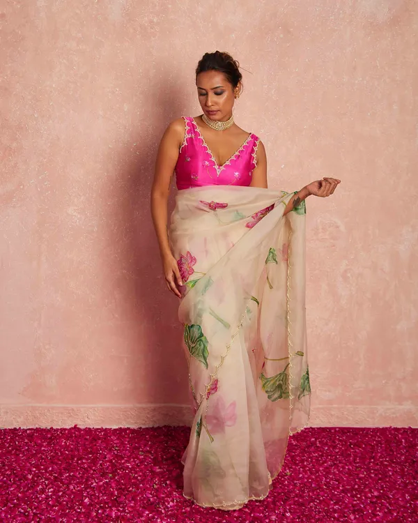 Beige_Organza_Motiwork_Embroidered_Saree