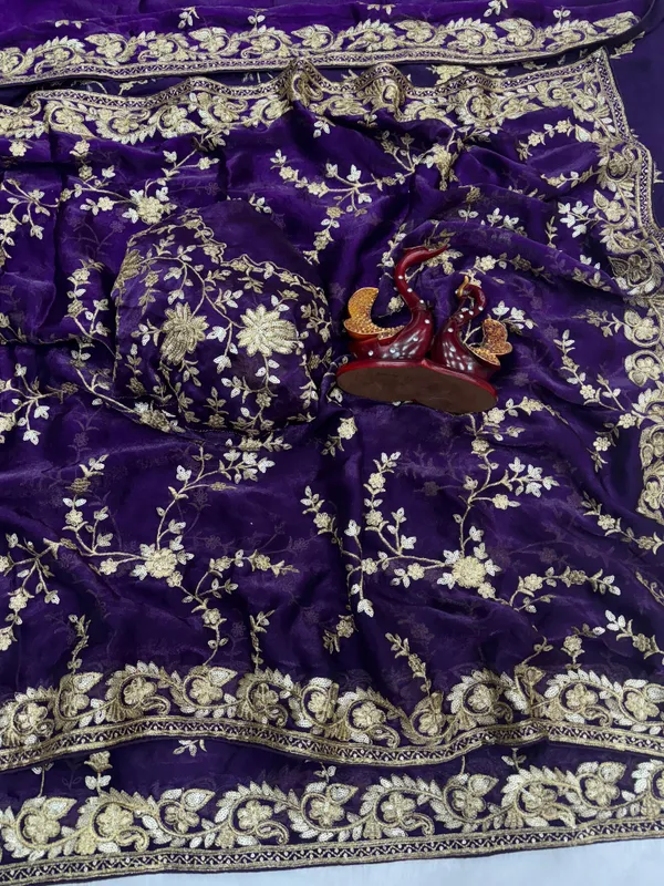 Purple_Space_Silk_With_Zardosi_Embroidered_Saree