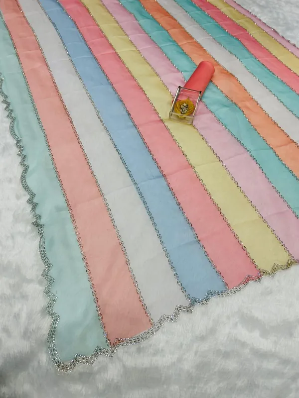 Multicolor_Soft_Organza_Silk_Designer_Saree