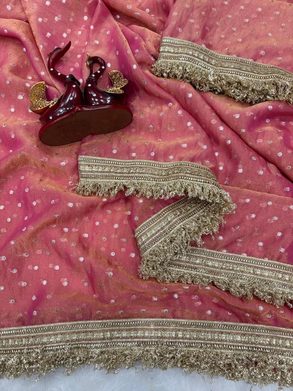 Pink_Moss_Butti_Silk_Embroidered_Saree