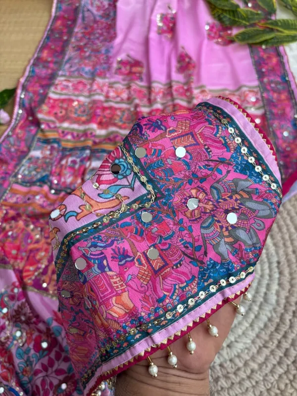 Pink_Chinon_Silk_Embroidered_Saree