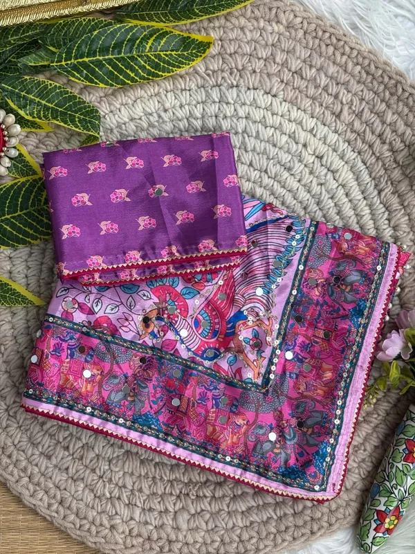 Pink_Chinon_Silk_Embroidered_Saree