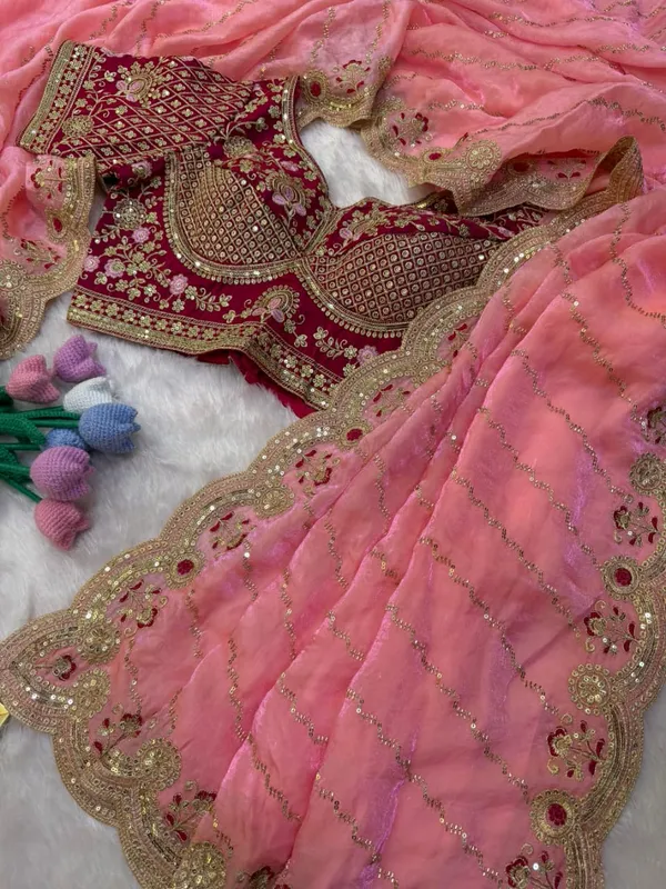 Pink_Space_Silk_Embroidered_Saree