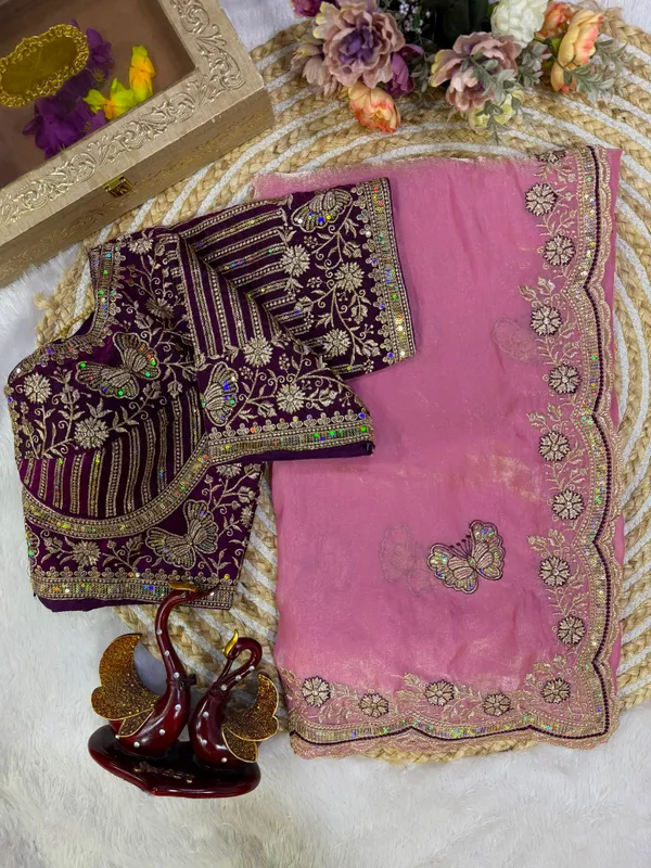 Pink_Space_Silk_Embroidered_Saree