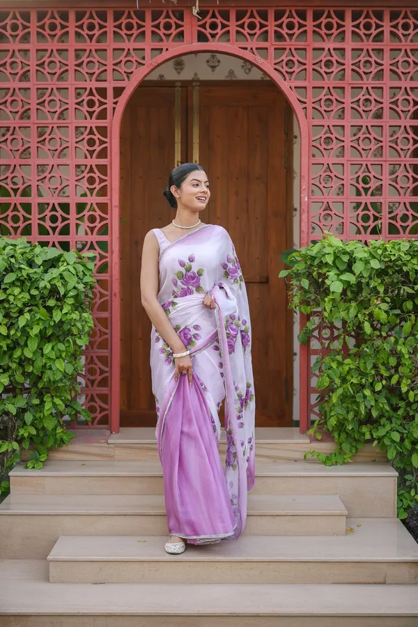 Lavender_Katdana_and_Beads_Hand-Embroidered_Saree